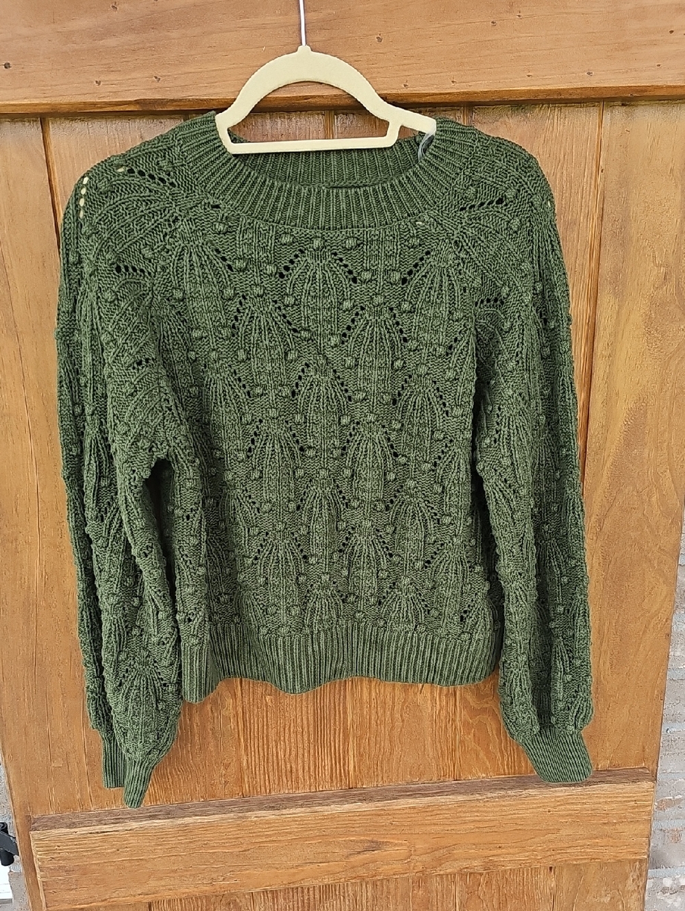 Harper Heritage Olive Chunky Sweater